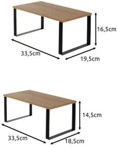 Półka kuchenna bambusowa - 2 szt. Ruhhy 25661 3