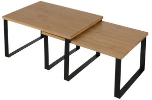 Półka kuchenna bambusowa - 2 szt. Ruhhy 25661 5