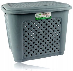 Katex Kosz RATTAN 19L popiel 28x36x28cm 2
