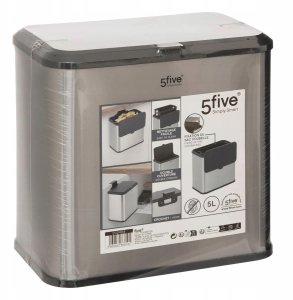 Kosz na śmieci 5five 5 lL stal nierdzewna 8