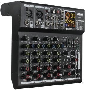 DNA QFX6 analogowy mikser dźwięku 6 kanałów Bluetooth 2