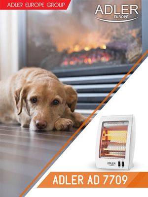 Grzejnik Adler AD 7709 promiennikowy 800 W 4