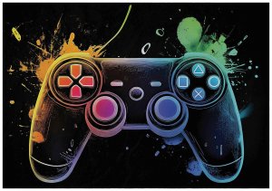 FOTOTAPETA DLA CHŁOPCA DZIECI GAMING TAPETA MŁODZIEŻOWA GRAFFITI 250x175 1