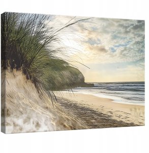 OBRAZ NA PŁÓTNIE ŚCIANĘ MORZE PLAŻA NATURA DO SYPIALNI SALONU KUCHNI 60x40 1