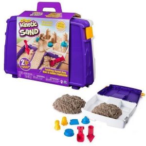 Spin Master Piasek kinetyczny Kinetic Sand Piaskownica 907g beżowy (6037447) 1