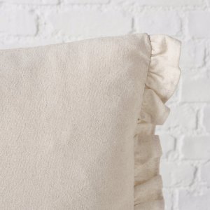 Poduszka ozdobna z falbanką PADI, 43 x 43 cm 2