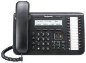 Telefon stacjonarny Panasonic Czarny 1