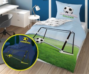 Pościel Świecąca W Ciemności 140X200 Bramka 4756 A 4