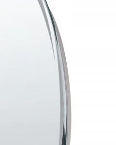 Lustro Beliani Lustro łazienkowe LED TANAY 60 cm 60 cm Wbudowany głośnik Bluetooth Srebrny 10