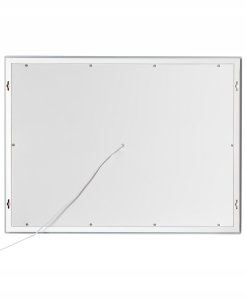 Lustro Beliani Lustro łazienkowe LED PRENOIS 80 cm 60 cm Srebrny 5
