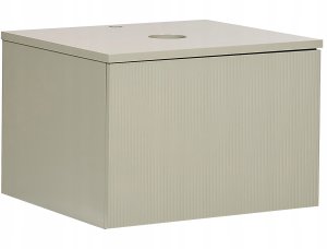 Wisząca szafka pod umywalkę ALZIRA 60 cm 52 cm 40 cm Jasnozielony Lumarko! 1