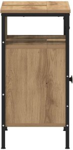vidaXL Szafka pod umywalkę, dąb artisan, 60x30x60 cm 7
