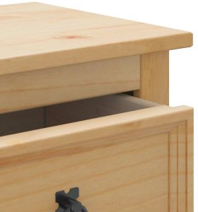 vidaXL 2-częściowy zestaw mebli łazienkowych „Corona" lite drewno 8