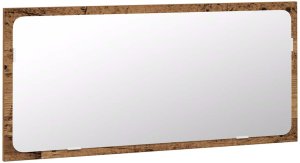 3-częściowy zestaw mebli łazienkowych, kolor starego drewna 5