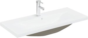 3-częściowy zestaw mebli łazienkowych, kolor starego drewna 7