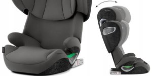 Fotelik Cybex Solution T i-Fix Sepia Black PLUS 5