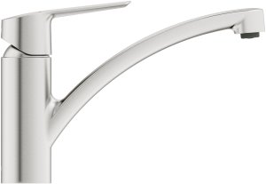 GROHE START sink mixer, supersteel color 1