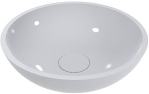 Umywalka nablatowa MIRAGGIO PALERMO 50*50*18 Połysk Biała 0000230 4