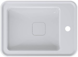 Miraggio Umywalka nablatowa MIRAGGIO MARRAKESH 52*38*13 Połysk Biała 0000934 4