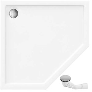 Kabina Prysznicowa Rea DIAMOND 90x90 Złota Szczotkowana 7