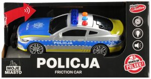 AUTO POLICJA B/O 21X11X8 MOJE MIAST PLPL MC48/96 1