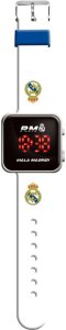 Zegarek LED z kalendarzem Real Madryt RM00017 Kids Euroswan 2