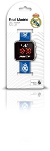 Zegarek LED z kalendarzem Real Madryt RM00017 Kids Euroswan 3