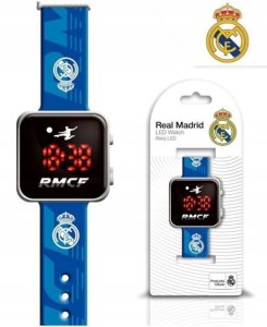 Zegarek LED z kalendarzem Real Madryt RM00017 Kids Euroswan 4