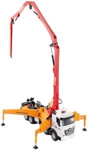 Ciężarówka Pomogruszka Betonowa Zdalnie Sterowana RC Huina Żółta 1:18 3