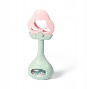 BabyOno 499/03 GRYZAK Z GRZECHOTKĄ EDUKACYJNY STRAWBERRY 7