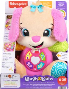 Mattel Fisher-Price „Ucz się i śmiej!” Siostrzyczka Szczeniaczka Uczniaczka Edukacyjna JFD36 4
