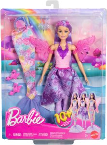 Lalka Barbie Mattel Fantasy Magiczna wróżka/syrenka (JCP74) 5