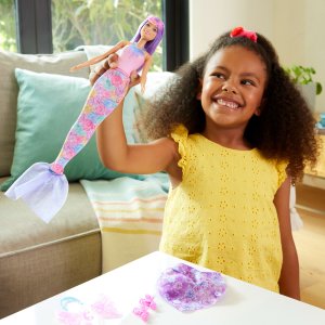 Lalka Barbie Mattel Fantasy Magiczna wróżka/syrenka (JCP74) 6
