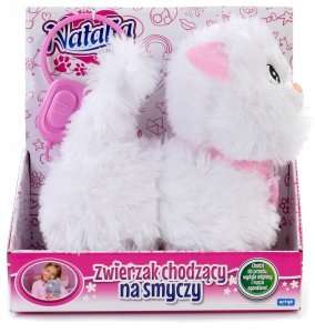 Kotek chodzący na smyczy Natalia biały 175978 11
