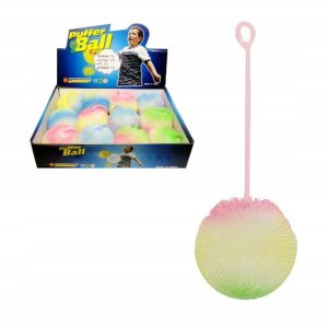 Piłka włochacz 7cm świecąca 12/box Q101923 93172 2