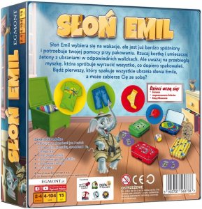 Gra Słoń Emil Walizki pełne zabawy 60738 2