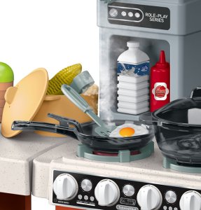 Duża dziecięca kuchnia kuchenka Szef Kuchni 72 elementy światło dźwięk 3