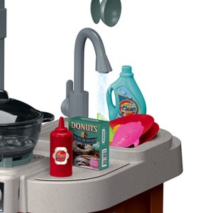 Duża dziecięca kuchnia kuchenka Szef Kuchni 72 elementy światło dźwięk 5