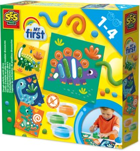 SES My first Karty aktyw.dino z ciasta 14409 44098 6