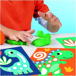 SES My first Karty aktyw.dino z ciasta 14409 44098 9