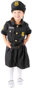 STRÓJ KOSTIUM POLICJANTKI DLA DZIEWCZYNKI S 2