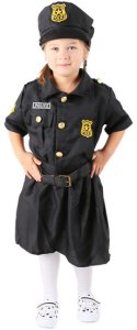 STRÓJ KOSTIUM POLICJANTKI DLA DZIEWCZYNKI S 4