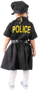 STRÓJ KOSTIUM POLICJANTKI DLA DZIEWCZYNKI S 5