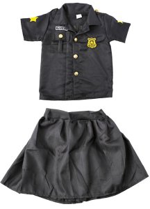 STRÓJ KOSTIUM POLICJANTKI DLA DZIEWCZYNKI S 6