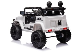 LeanToys Auto Na Akumulator Toyota FJ Biała 4x4 13