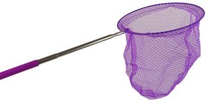 LeanToys Siatka Na Motyle Owady Składana Teleskopowa 85 cm Fioletowa 2