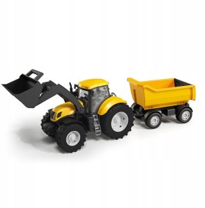 Toy tractor with dump trailer, 70 cm 1