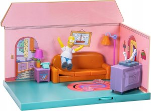 Jakks Pacific The Simpsons 2.5 Inch Playset Simpson's Living Room 1