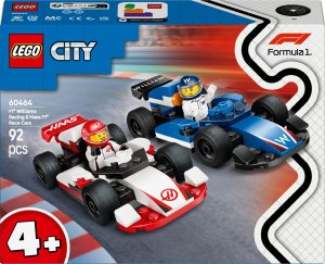 LEGO City F1® Bolidy Williams Racing i Haas F1® 4 szt. (60464) 1