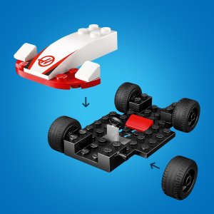 LEGO City F1® Bolidy Williams Racing i Haas F1® 4 szt. (60464) 5